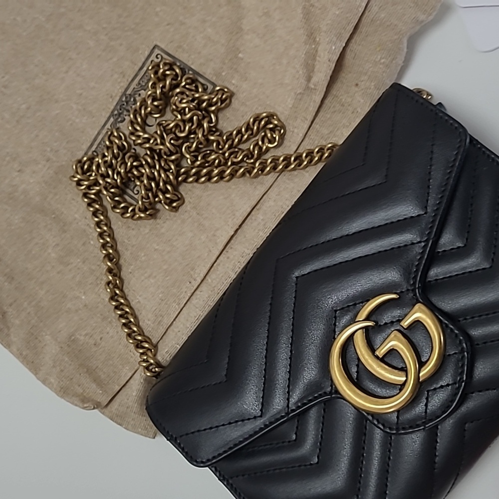 Gucci Marmont Wallet on Chain - Picture 11 of 13